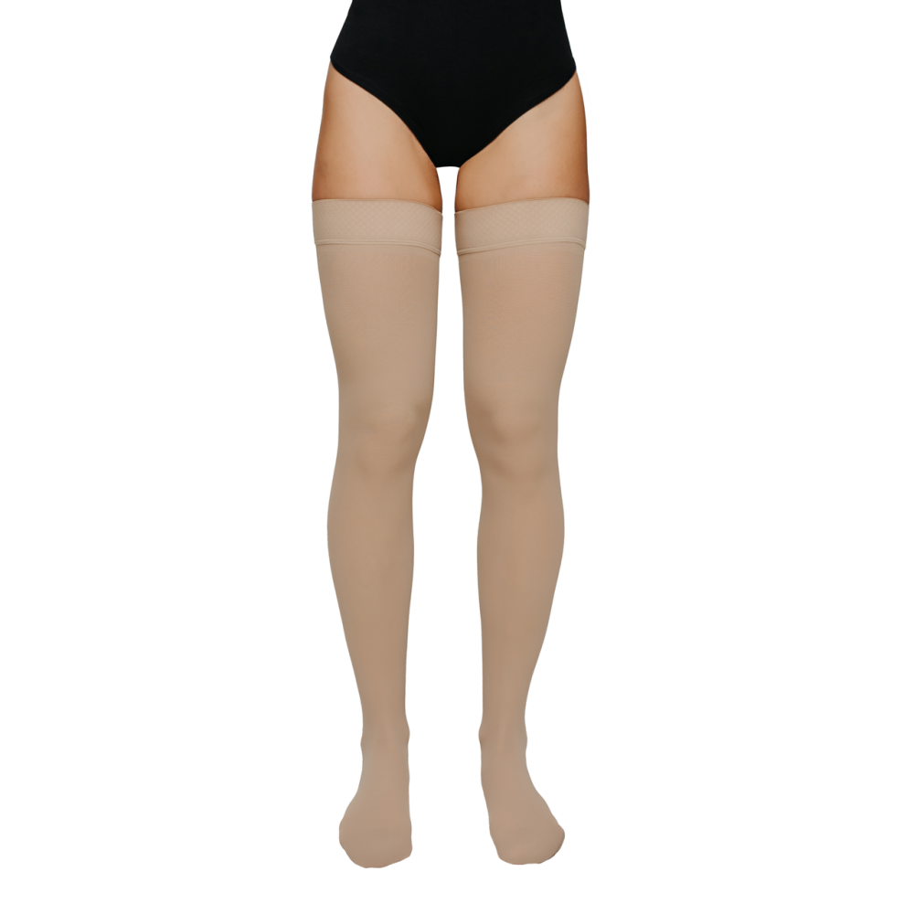 Панчохи компресійні медичні 1 клас COMPRESSANA NOVA 0180, A-G/H короткі, закритий носок (шовковий) Дніпро - фото 5