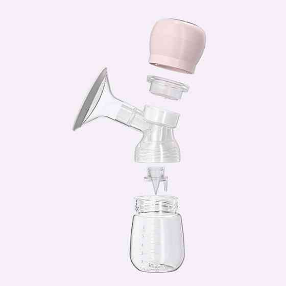 Електричний молоковідсмоктувач із соскою,150 мл,від USB,Zhibao SBR Київ