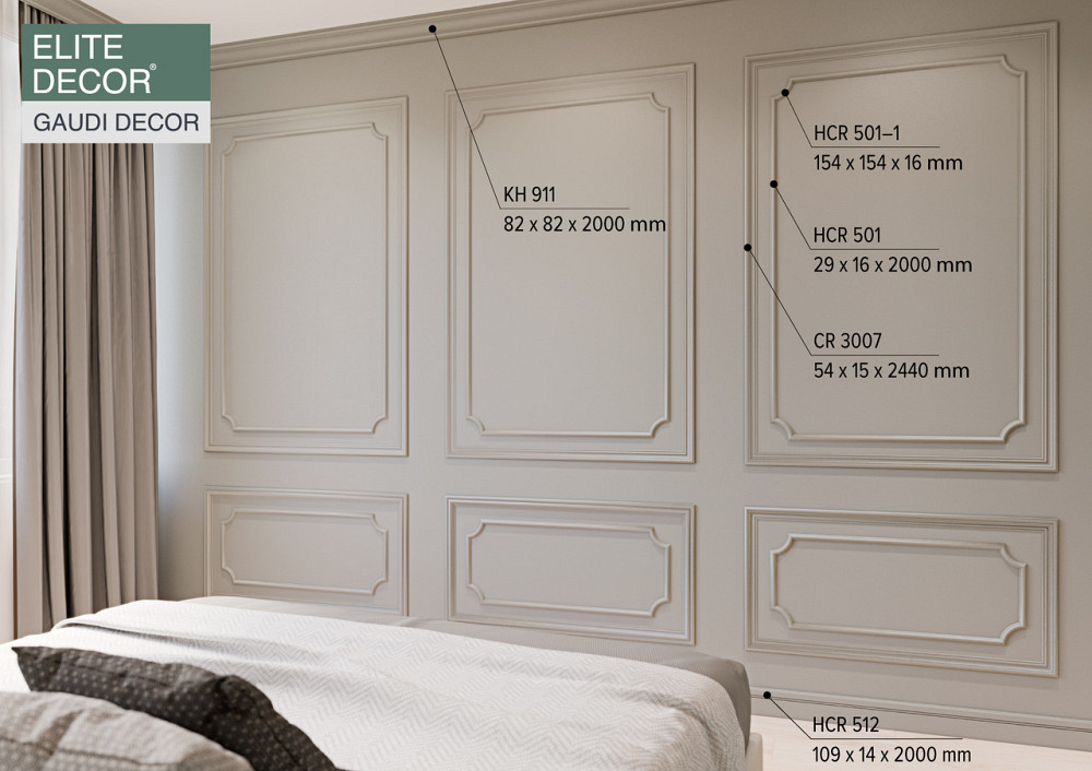 Молдинг полимерный Grand Decor HCR 501 Днепр - изображение 4