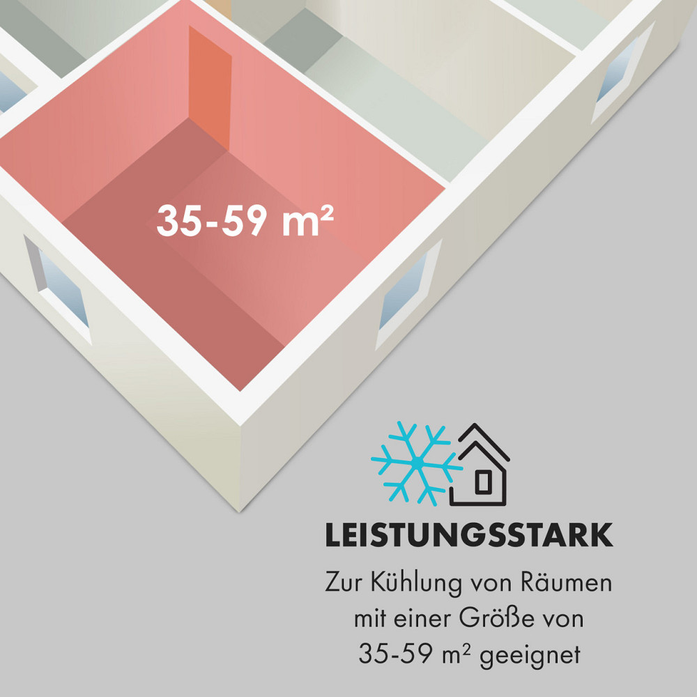 Мобильный кондиционер Metrobreeze New York Smart 12k 12 000 БТЕ/3,5 кВт Пульт дистанционного управления EEC A Ровно - изображение 4