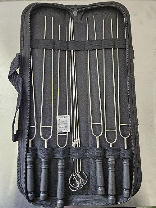 Набір шампурів 6+4 шт в чохлі GRILLI 9627 Код: 105876 Рівне - фото 1