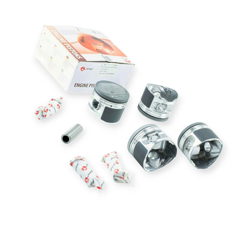 Поршня AMP (82,0) гр.A+пальцы анодированные 2110 Мукачево - изображение 1