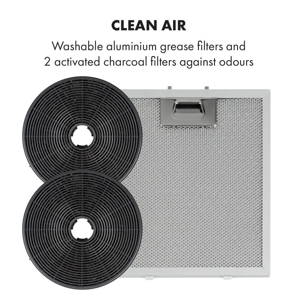 Вытяжка Skyfall Smart Island Ø45см рециркуляционная 402м³/ч LED золото (Германия, читать описание) Ровно - изображение 7