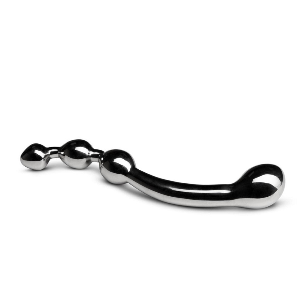 Анально-вагінальний стимулятор Sinner Gear Unbendable – Multi-Stim Pleasure Wand Metal Anal Dildo Sex Aura Київ - фото 2