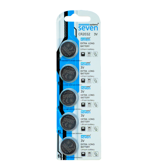 Батарейка SEVEN CR2032 Lithium 3V Київ