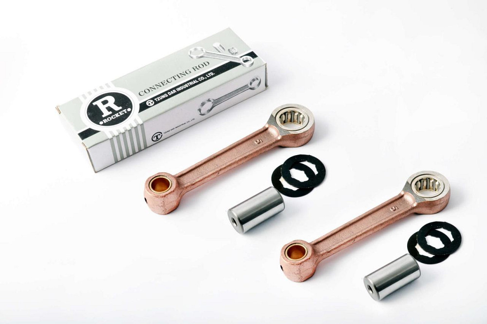 Шатун ІЖ ЮПІТЕР (пара) (+втулка, нижній сепаратор, шайби) Мукачево - фото 1