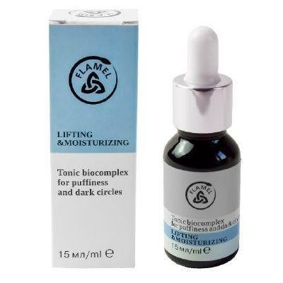 Тонізуючий біокомплекс від набряків і темних кіл під очима FLAMEL, 15 мл Дніпро - фото 1