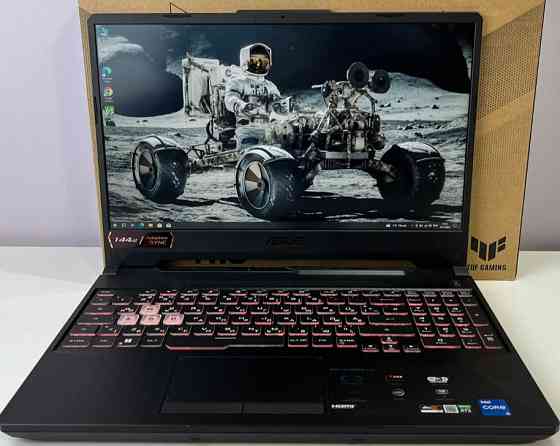 Ноутбук: ASUS TUF RTX 3060 6Gb, 144Hz i5-11400H, 16Gb, SSD 512Gb. Київ