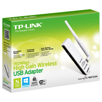 Мережева карта Wi-Fi TP-Link TL-WN722N Вінниця - фото 6