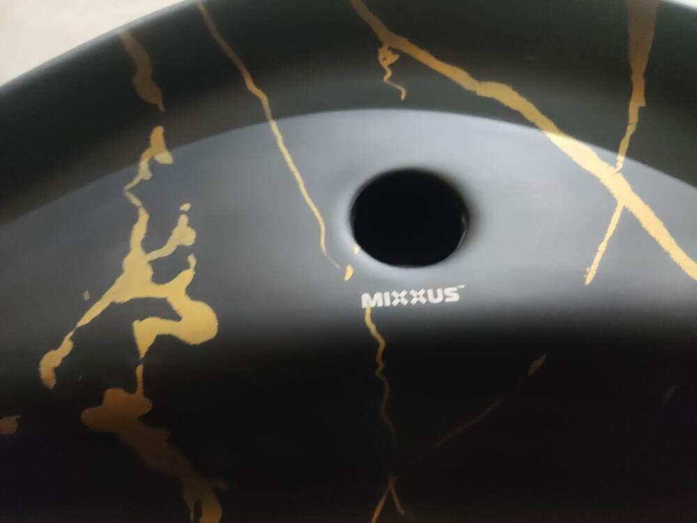 Раковина накладна MIXXUS PREMIUM WAVE-0201 MARBLE 430х430х150mm з отвором під змішувач   ( MP6536 ) 29645 Харків - фото 2
