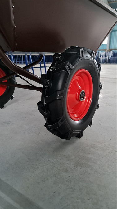 Тачка строительная Garden joys 200 Шоколад Тачка для груза Тачка для мусора Тачка для огорода Белая Церковь - изображение 3