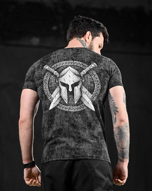 Мілітарі футболка SPARTA grey ДЛ6488 Одесса - изображение 1