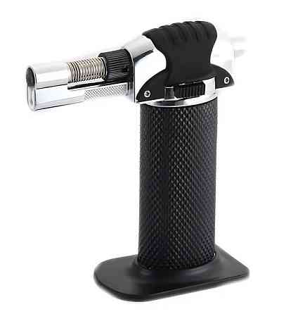 Запальничка газова, турбогорілка 9960, чорна Вінниця