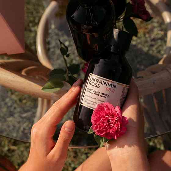 Фіто-шампунь для волосся з фітокомплексом із 7 відбірних трав Ukrainian Rose 300 мл Київ