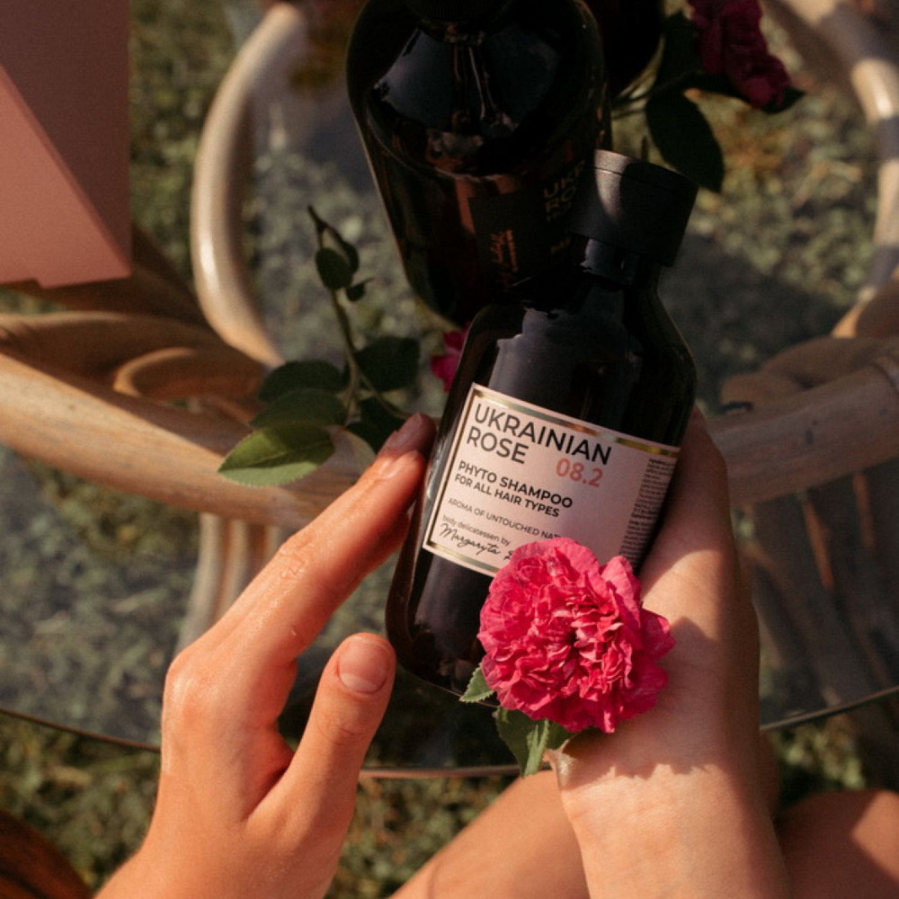 Фіто-шампунь для волосся з фітокомплексом із 7 відбірних трав Ukrainian Rose 300 мл Київ - фото 4
