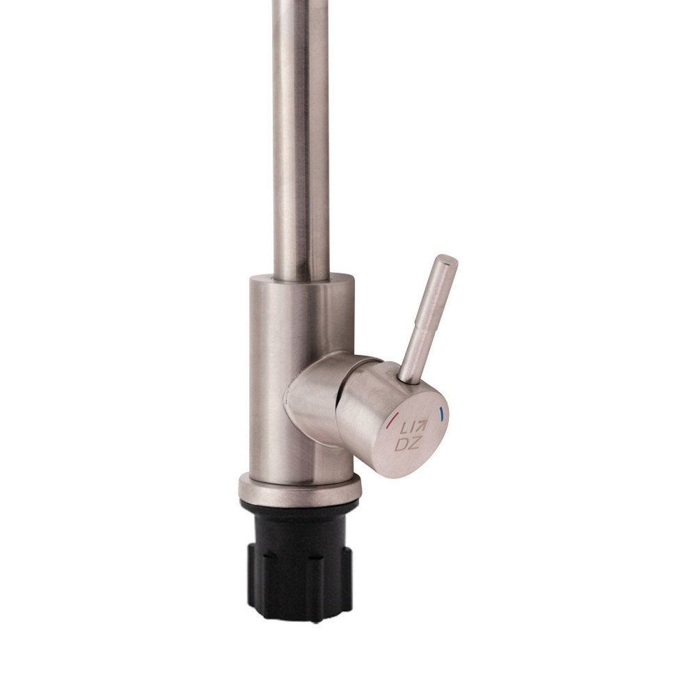 Змішувач для кухні Lidz Aria 015F1 (k35) LDARI015F1NKS21690 Nickel Київ - фото 13