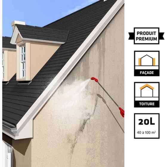 Комплект для очищення висолів від забруднень Sika Sikagard-S 5 л + пензель Beorol Universal 40*15 мм Киев