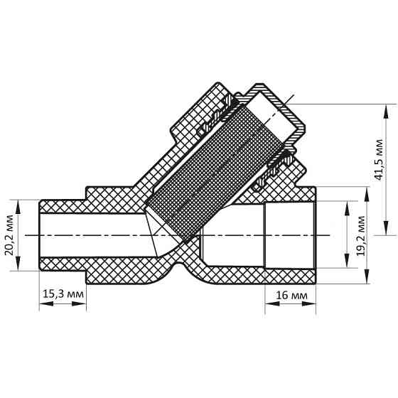 Фільтр грубої очистки 20 PPR Koer K0146.PRO (KP0185) Київ