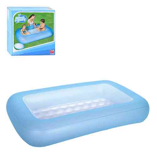 Детский надувной бассейн BW 51115 с ремкомплектом Синий Винница