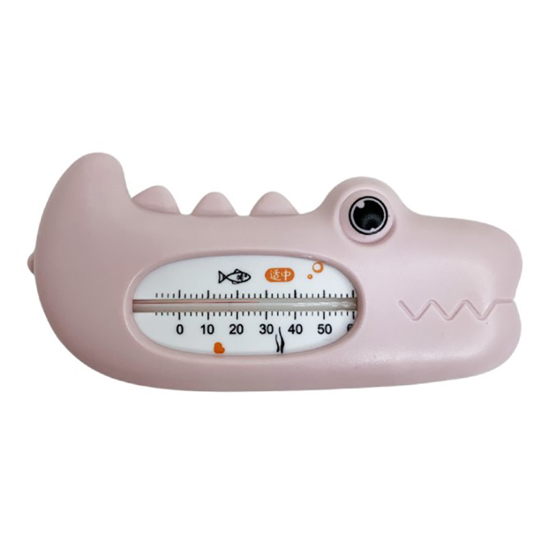 Іграшка-термометр для ванни "Крокодил" MGZ-1107(Pink) Вінниця - фото 1
