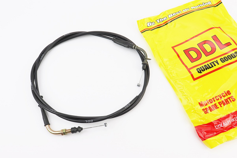 Трос газу 4Т-50cc (кріплення верхнє з шайбою) (трос 213см; кожух 202см) Киев - изображение 1