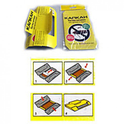 Ловушка-домик для тараканов и муравьев 