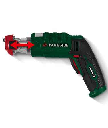 Акумуляторна викрутка з барабаном для біт Parkside Rapidfire 2.2 (4 В (2 Ач), 7 Нм,) Киев