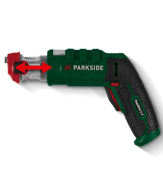 Акумуляторна викрутка з барабаном для біт Parkside Rapidfire 2.2 (4 В (2 Ач), 7 Нм,) Киев - изображение 5