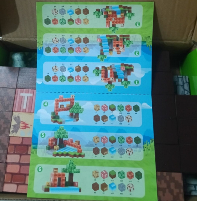 Магнітний конструктор майнкрафт 100шт. Харьков - изображение 7