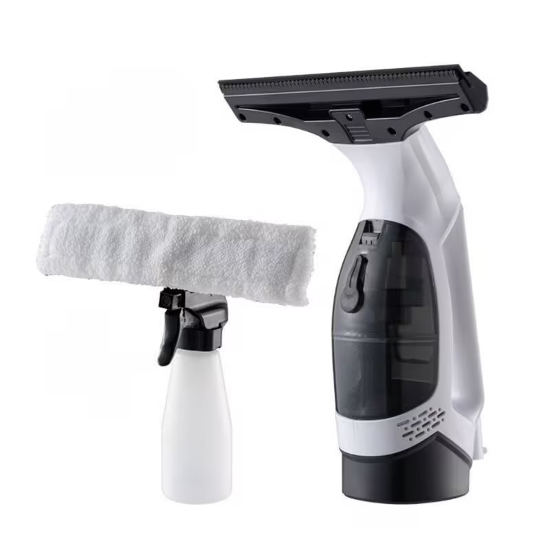 Бездротовий склоочисник акумуляторний пилосос для вікон з розпилювачем і мікрофіброю, для миття скла Кам'янець-Подільський - фото 2