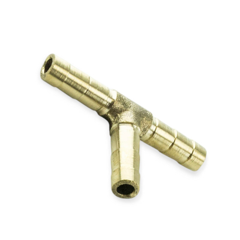 Штуцер-перехідник 6х6х6 латунь (трійник) Мукачево - фото 1