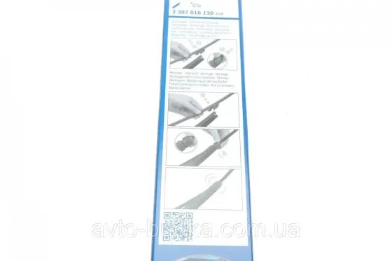 Щетка стеклоочистителя бескаркасная 450мм (1 шт) задняя на Volkswagen Transporter V Bosch 3397016130 Киев