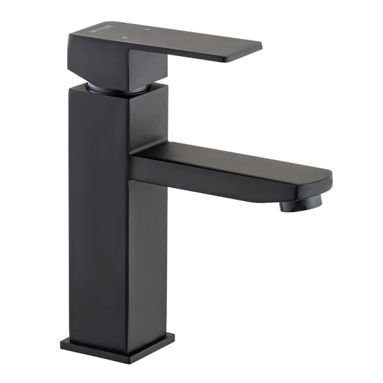 Смеситель для умывальника Mixxus KUB-001 черный (из нерж. стали) (MI2810) Киев