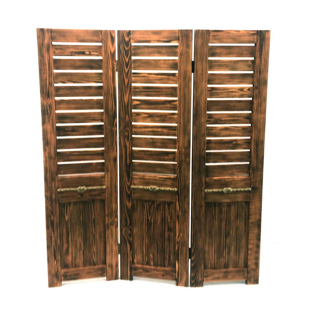 Деревянная ширма 