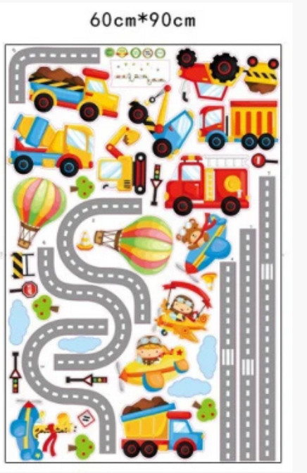 Декоративная наклейка для детской Автомобильная дорога Киев - изображение 5