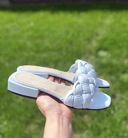 KATI SHOES Шльопанці жіночі KATI SHOES 138 білі (літо, шкіра натуральна) (5132) Коломия