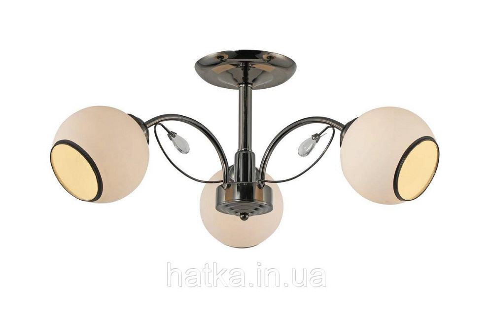 Люстра G 07465/3 перламутрово-чорна Київ - фото 1