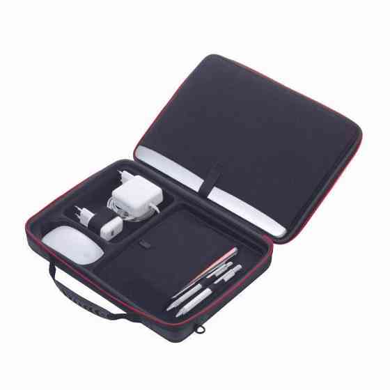 Сумка для ноутбука Troika Laptop bag (до 13.3 дюйма) з плечовим ременем Чорний Вінниця