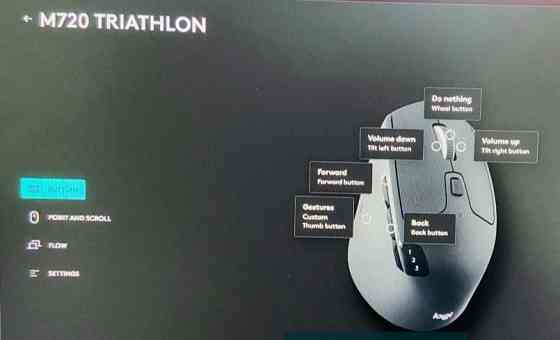 Ведмедик Logitech M720 Triathlon Київ