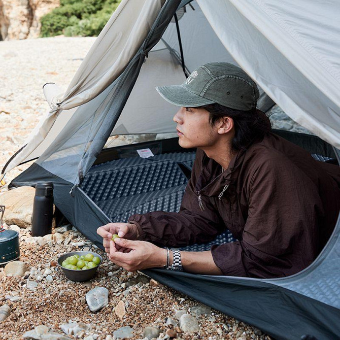Килимок складаний IXPE Naturehike CNK2300DZ017, алюмінієва плівка, 200x65х2 см, темно-блакитний Киев - изображение 10
