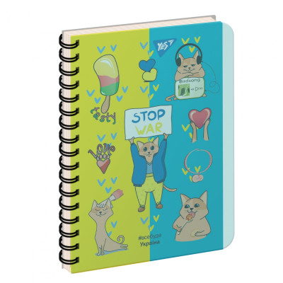 Блокнот Yes В6/144 пл.обкл. Stop war (681908) Вінниця - фото 1