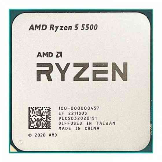 Процесор AMD Ryzen 5 5500 (3.6 GHz 16 MB 65 W AM4) Multipack (100-100000457MPK) ( Для настільного ПК ) Харків