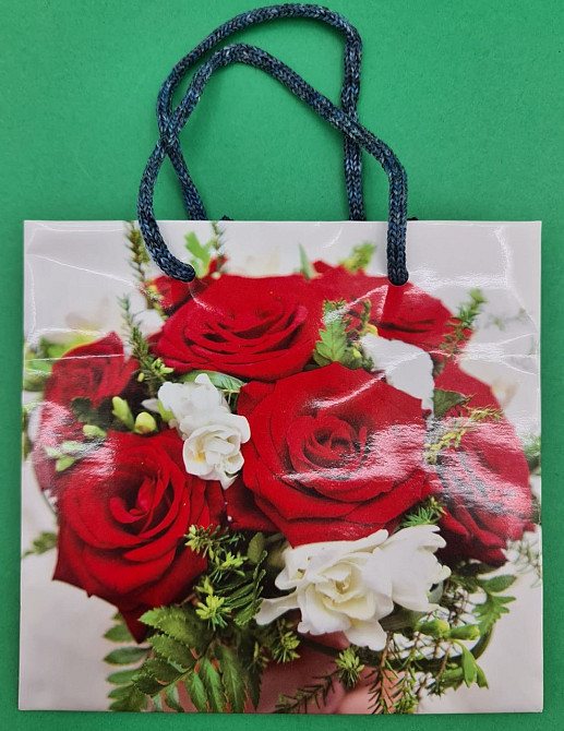 Пакет подарочный под чашку  16/16/8 (артЧ-103) (12 шт) Харьков - изображение 3