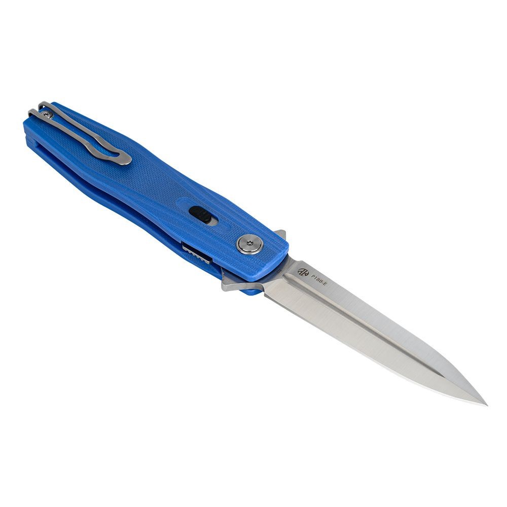 Ніж складаний туристичний Ruike P188-E, (9.1 см) D2 / G10 синій Киев - изображение 4
