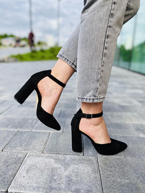 Wright Босоніжки жіночі WRIGHT 9535 чорні (літо, замша натуральна) (4506) Коломыя - изображение 1