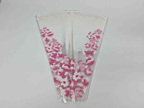 Упаковка конус під квіти h60/14низ/56верх(100 шт.) Рожеві квіти 170 (2) (100 шт.) Харків