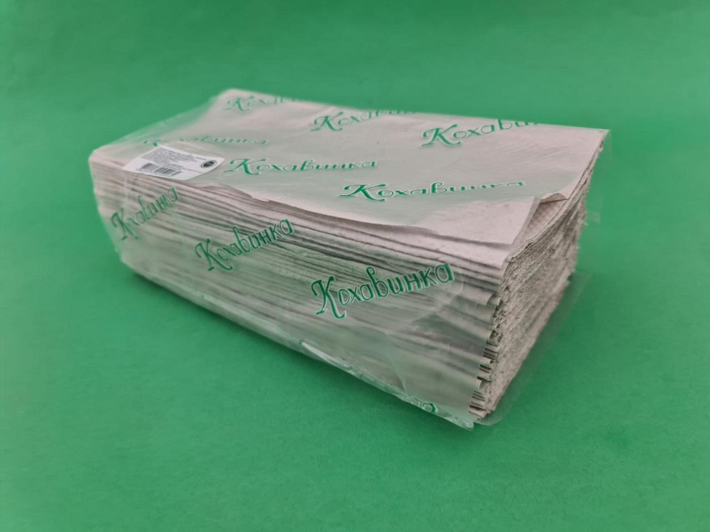 Рушник паперові z додавання сіре 170 листів Каховинка Харків - фото 1