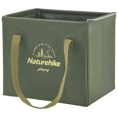 Відро складне Naturehike CNH22SN002 ПВХ 20л Moss Green (6927595794951) Вінниця
