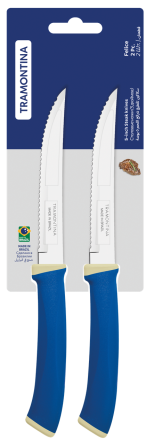 Набор ножей TRAMONTINA FELICE blue, 2 предмета (6852750) Киев