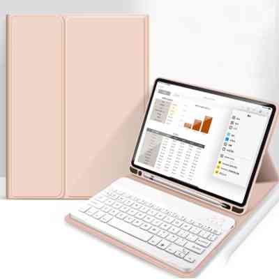 Чехол для планшета BeCover with keyboard Apple iPad Pro 13" M4 2024 Pink (713006) Винница